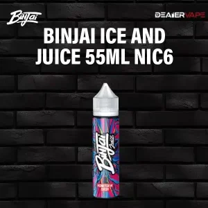binjai ice and juice 55ml nic6 honeydew dash
