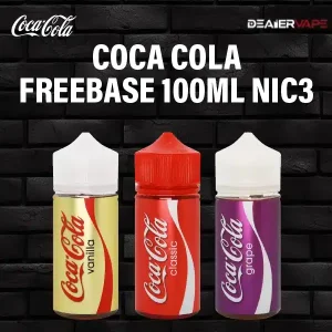 coca cola freebase 100ml nic3