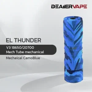 el thunder v3 18650 20700 mech tube mechanical mechanical camoblue new