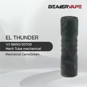 el thunder v3 18650 20700 mech tube mechanical mechanical camogreen new