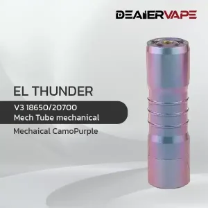 el thunder v3 18650 20700 mech tube mechanical mechanical purple new