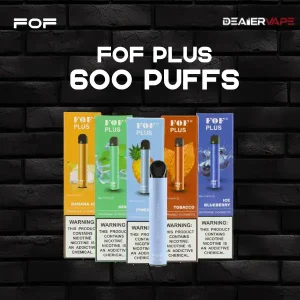 fof plus 600 puffs