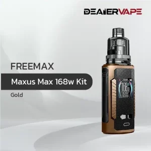 freemax maxus max 168w kit gold new
