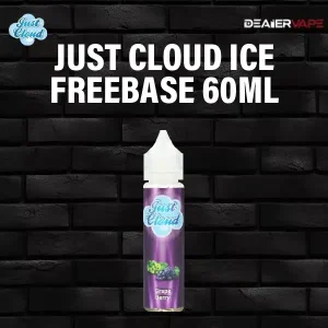 just cloud ice freebase 60ml grape berry