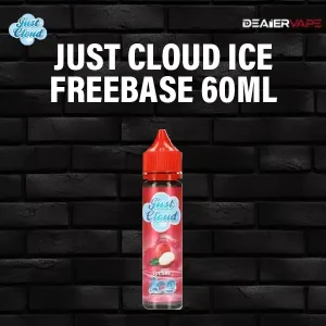 just cloud ice freebase 60ml lychee