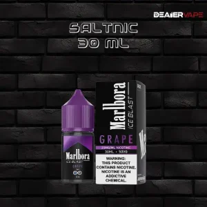 น้ำยาซอลนิค marlbora 30ml กลิ่นองุ่น สุดคลาสิก