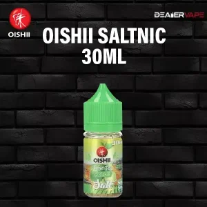 oishii salt nic 30ml lime tea