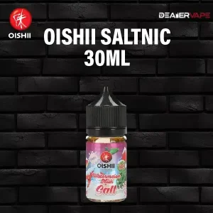 oishii salt nic 30ml watermelon milk ice