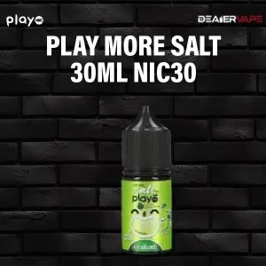 play more salt 30ml nic30 apple