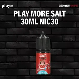 play more salt 30ml nic30 watermelon