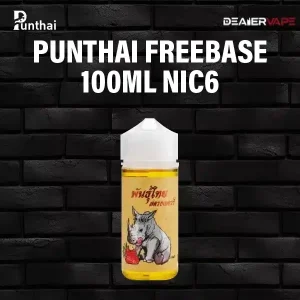 punthai freebase 100ml nic6 strawberry