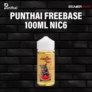 punthai freebase 100ml nic6 watermelon