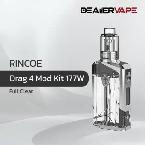 rincoe jellybox 228w kit full clear new