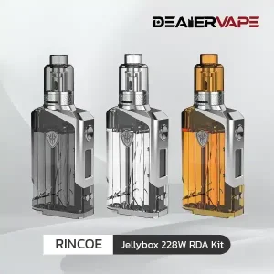rincoe jellybox 228w kit set new