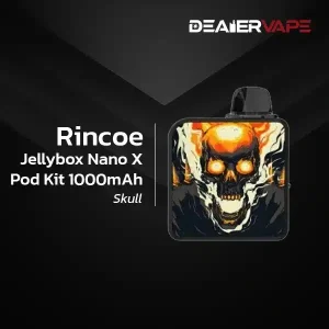 rincoe jellybox nano x pod kit 1000mah skull
