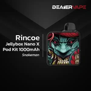rincoe jellybox nano x pod kit 1000mah snakeman