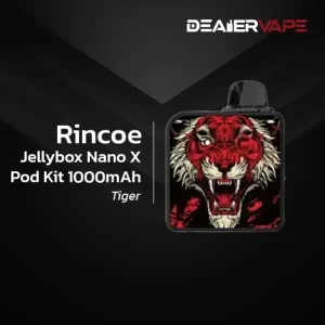 rincoe jellybox nano x pod kit 1000mah tiger