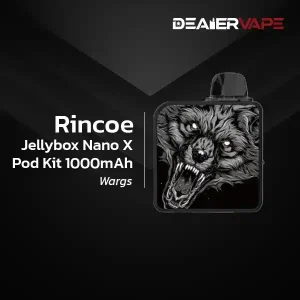 rincoe jellybox nano x pod kit 1000mah wargs