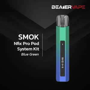 smok nfix pro pod system kit blue green