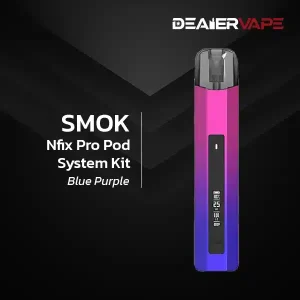 smok nfix pro pod system kit blue purple