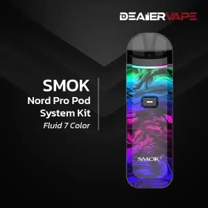 smok nord pro pod system kit fluid 7 color