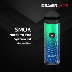 smok nord pro pod system kit green blue