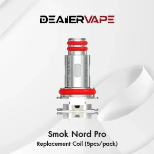 smok nord pro replacement coil (5pcs_pack) 0.9ohm mtl