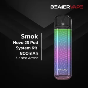 smok novo 2s pod system kit 800mah 7 color armor