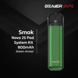 smok novo 2s pod system kit 800mah green armor