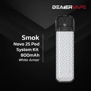 smok novo 2s pod system kit 800mah white armor