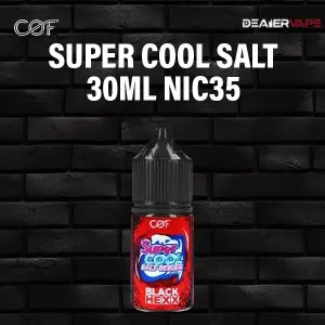 super cool salt 30ml nic35 black hack