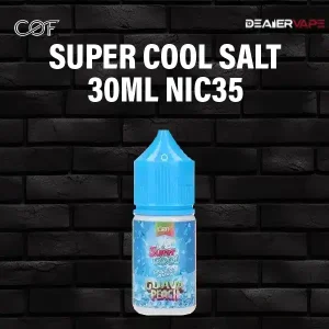 super cool salt 30ml nic35 guava peach