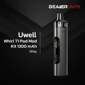 uwell whirl t1 pod mod kit 1300 mah grey