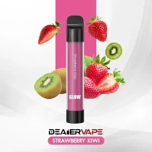 พอตใช้แล้วทิ้ง vapeman glow กลิ่น สตอเบอร์รี่กีวี่ ราคาถูก ลองความสดชื่นผสมผสานของสตรอว์เบอร์รีและกีวี