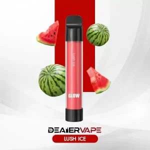 พอตใช้แล้วทิ้ง vapeman glow กลิ่น แตงโมเย็น ราคาถูก หอมหวาน สดชื่น พร้อมความเย็นสดชื่นเหมือนแตงโมแช่เย็น
