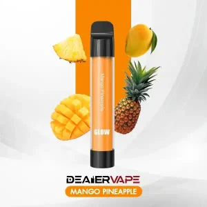 พอตใช้แล้วทิ้ง vapeman glow กลิ่น มะม่วงสับปะรด รสชาติเป็นอย่างไร ความสดชื่นหวานฉ่ำจากมะม่วงและสับปะรด