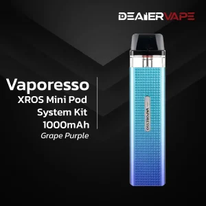 vaporesso xros mini pod system kit 1000mah grape purple