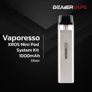 vaporesso xros mini pod system kit 1000mah silver