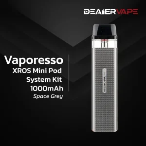 vaporesso xros mini pod system kit 1000mah space grey