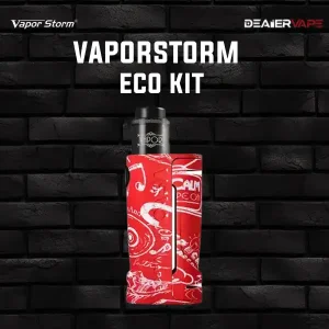 vaporstorm eco kit 90w vape on white