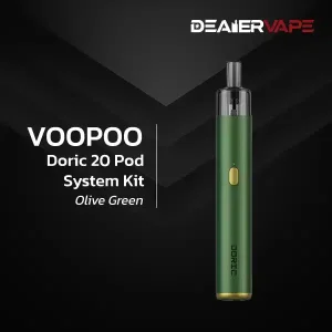 voopoo doric 20 pod system kit olive green