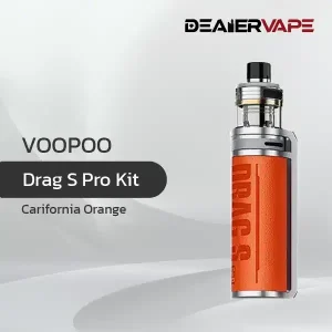 voopoo drag s pro kit california orange