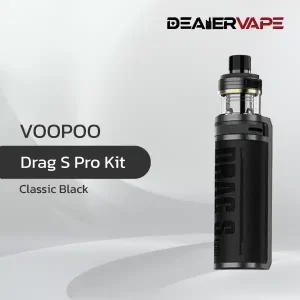 voopoo drag s pro kit classic black