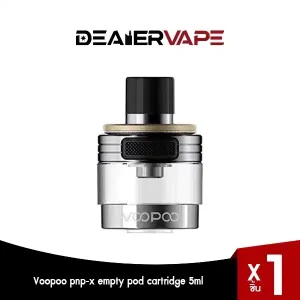 voopoo pnp-x empty pod cartridge 5ml stainless steel