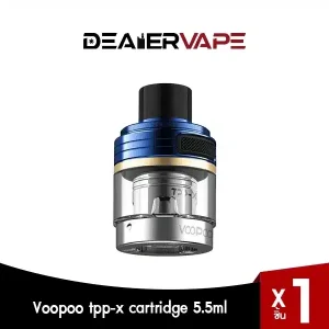 voopoo tpp x cartridge 5.5ml blue