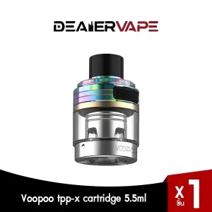 voopoo tpp x cartridge 5.5ml rainbow