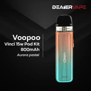 voopoo vinci 15w pod kit 800mah aurora pastel
