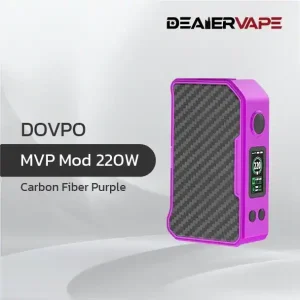 dovpo mvp mod 220w carbon fiber purple new