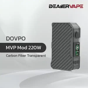 dovpo mvp mod 220w carbon fiber transparent new