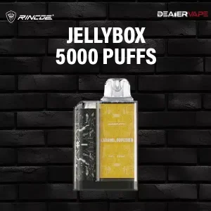 jellybox 5000 puffs-caramel popcorn